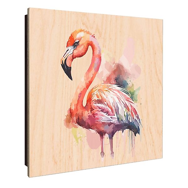 Banjado Schlüsselkasten Holz 30x30cm Schwarz Scharnier Rechts 50 Haken Desi günstig online kaufen