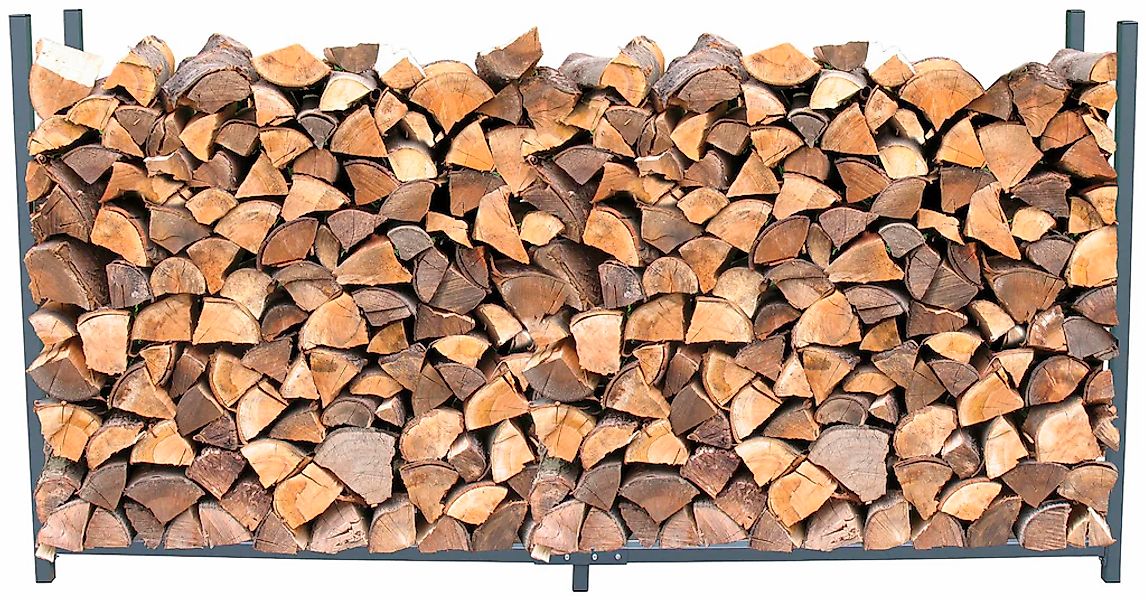 Quick Star Kaminholzregal, BxTxH:200x25x115 cm günstig online kaufen