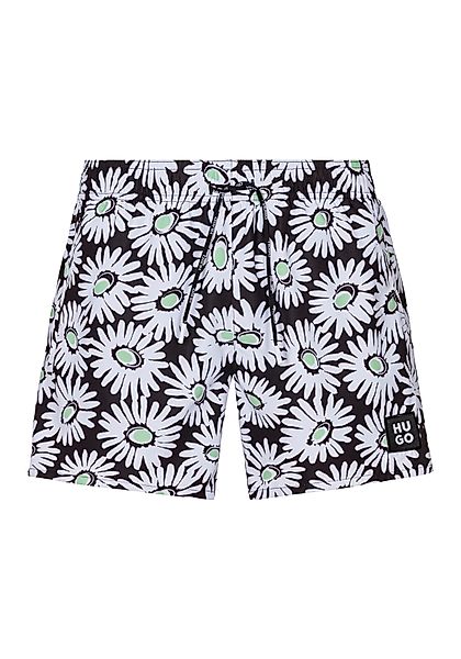 HUGO Badehose mit Allover-Print günstig online kaufen