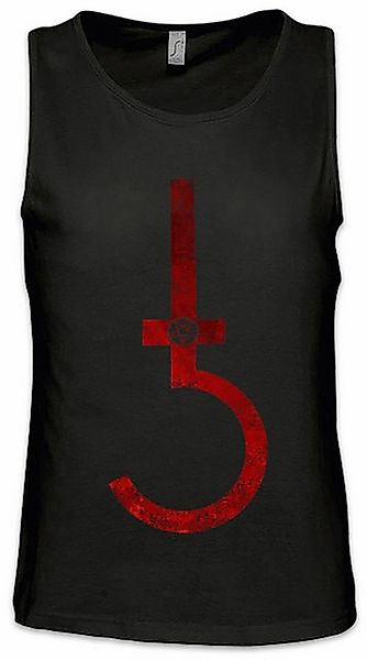 Urban Backwoods Tanktop Satanic Cross Ärmelloses T-Shirt Symbol Pentagram 6 günstig online kaufen