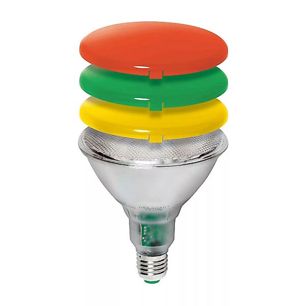 Diffusordeckel Gelb zu PAR38 Energiesparlampe günstig online kaufen
