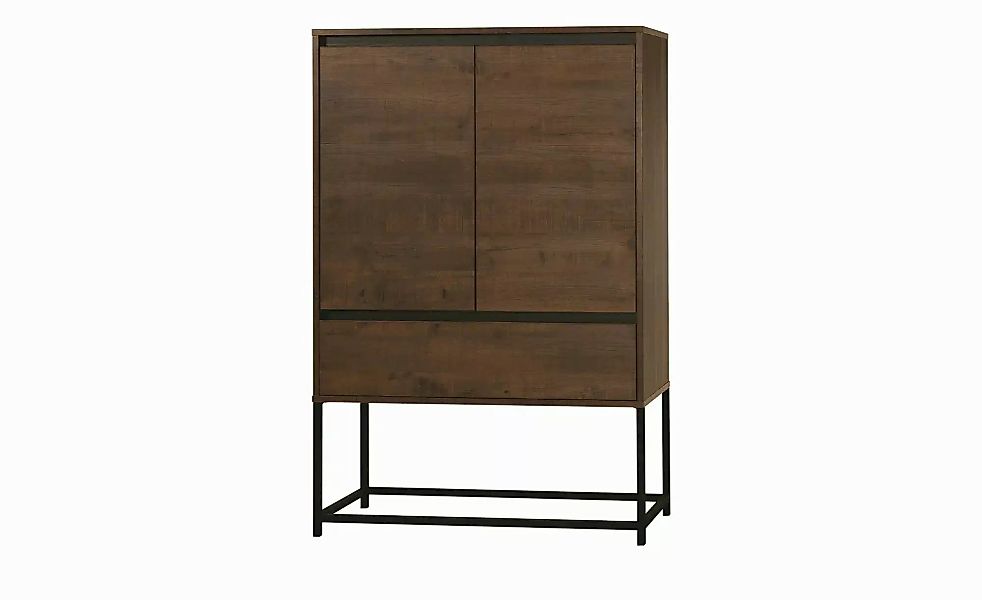 uno Highboard  Milltown ¦ holzfarben ¦ Maße (cm): B: 116 H: 170 T: 45.0 Kom günstig online kaufen