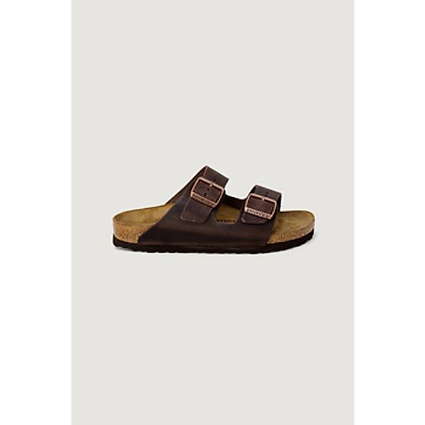Birkenstock Birkenstock Arizona braun Fettleder Keilpantolette günstig online kaufen