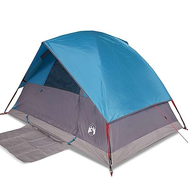 vidaXL Kuppelzelt Kuppel-Campingzelt 2 Personen Blau günstig online kaufen