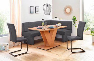 Home affaire Eckbank "Nils" Sitz und Rücken gepolstert, verschiedene Qualit günstig online kaufen