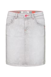 SOCCX Jeansrock mit Gehschlitz günstig online kaufen