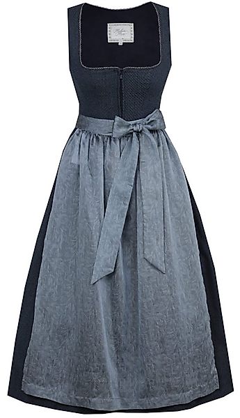 Madame Marie Dirndl Dirndl Aurielle 80cm Länge stahlblau günstig online kaufen