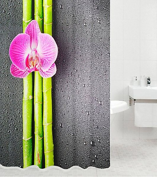 Sanilo Duschvorhang Asia Breite 180 cm günstig online kaufen