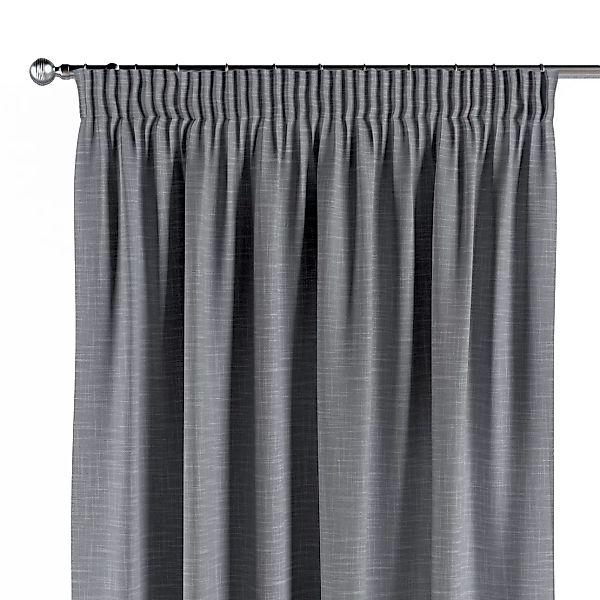 Vorhang mit Kräuselband, grau, Harmony (144-78) günstig online kaufen
