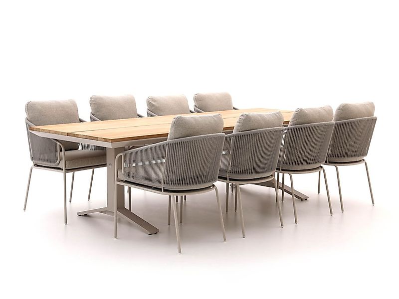 SUNS Revello/Stockholm 280 cm Gartenmöbel-Set 9-teilig günstig online kaufen