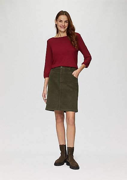 s.Oliver Minirock Rock Cordrock mit Sattelbund günstig online kaufen