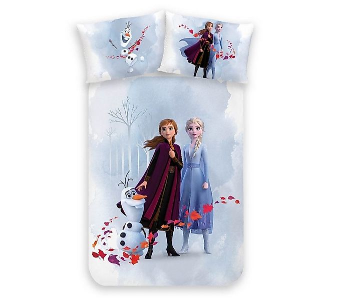 MTOnlinehandel Babybettwäsche Frozen Die Eiskönigin 100x135 + 40x60 cm, 100 günstig online kaufen
