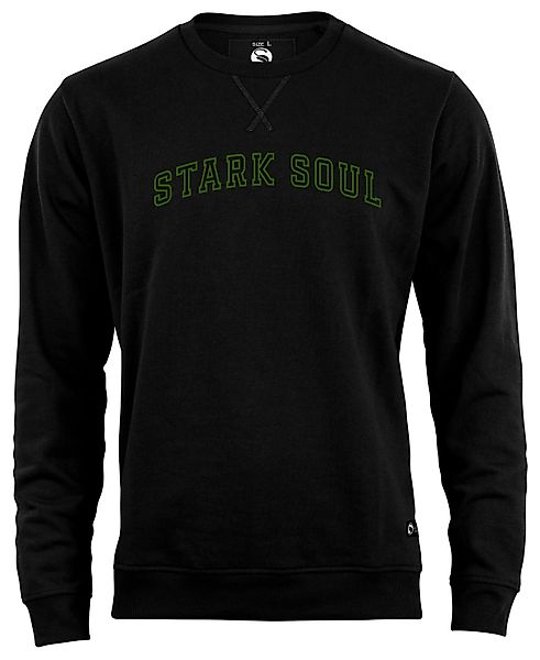 Stark Soul® Sweatshirt Sweatshirt "College" Rundhals-Sweater günstig online kaufen