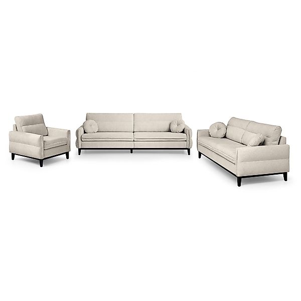 Beautysofa Polstergarnitur Belweder, (Couchgarnitur 321 Möbelset), günstig online kaufen