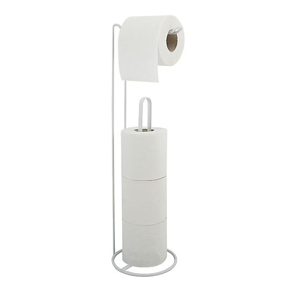 MSV Toiletten-Ersatzrollenhalter AMY, Stahl, kombinierter Toilettenpapierha günstig online kaufen
