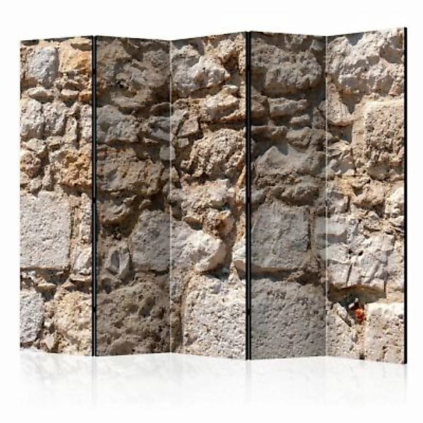 artgeist Paravent Stone Castle II [Room Dividers] grau/braun Gr. 225 x 172 günstig online kaufen