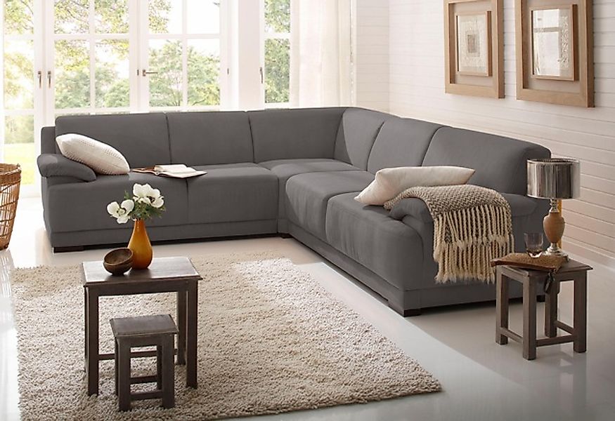 Home affaire Ecksofa »Telos mit Boxspring Unterfederung für hohen Komfort, günstig online kaufen