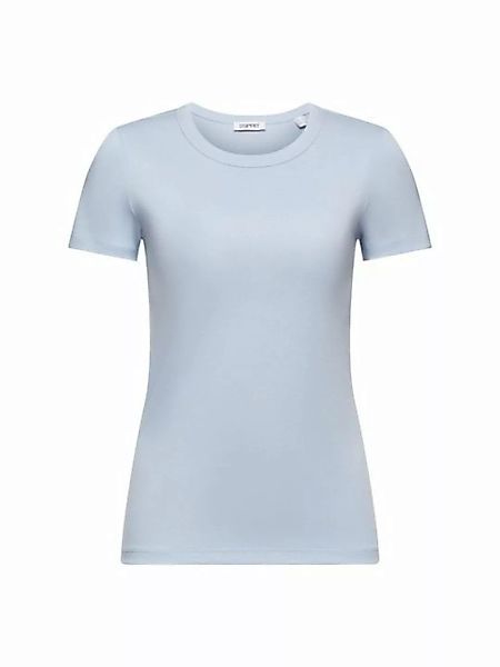 Esprit T-Shirt Kurzärmliges Baumwoll-T-Shirt (1-tlg) günstig online kaufen