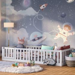 Bellabino Kinderbett Tapi (Bodenbett mit Rausfallschutz günstig online kaufen