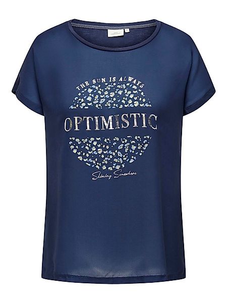 ONLY CARMAKOMA T-Shirt Rundhals Kurzarm Print günstig online kaufen