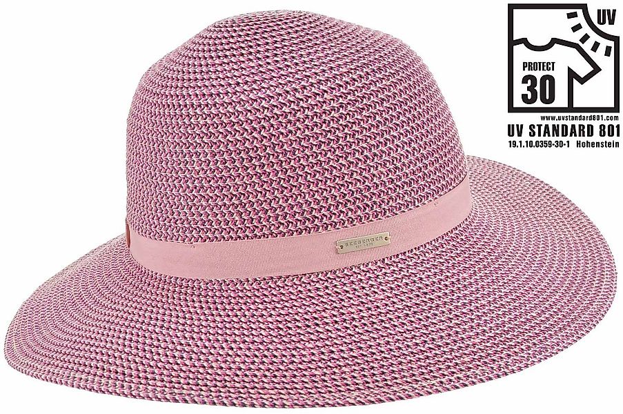 Seeberger Strohhut knautschbarer Borten-Sommerhut Flapper mit günstig online kaufen