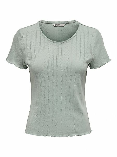 ONLY Kurzarmshirt "ONLCARLOTTA S/S TOP JRS NOOS" günstig online kaufen
