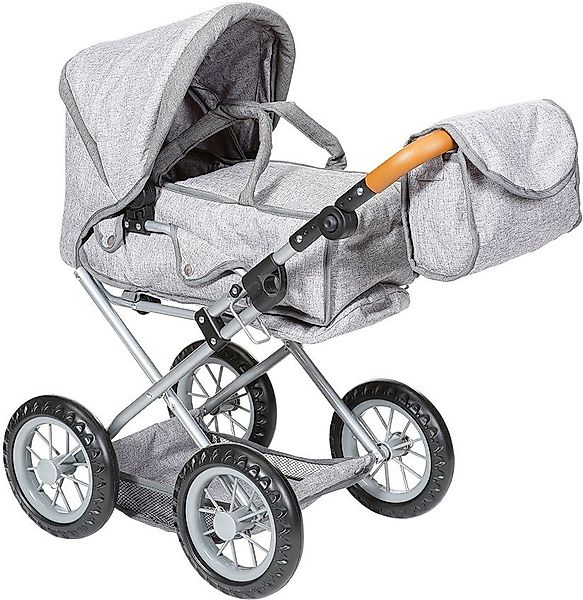 Knorrtoys® Kombi-Puppenwagen Ruby - Stone Brown, günstig online kaufen
