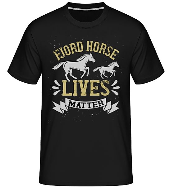 Fjord Horse Lives Matter · Shirtinator Männer T-Shirt günstig online kaufen