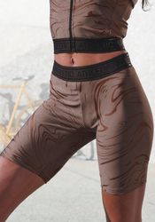 LASCANA ACTIVE Funktionsshorts mit glänzendem 3D Schriftzug auf dem Bund günstig online kaufen