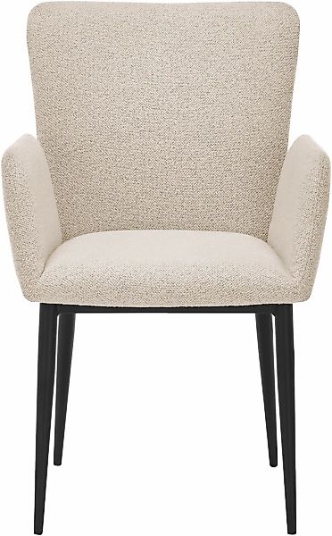 set one by Musterring Esszimmerstuhl "El Paso", 2 St., Bouclé, Vierfuß-Gest günstig online kaufen