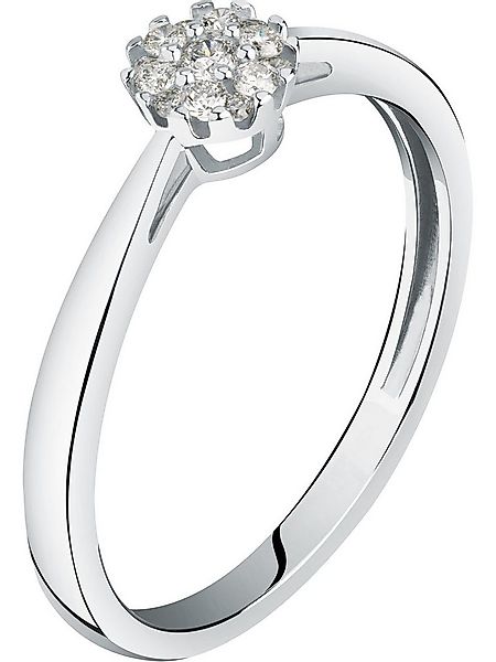 CHRIST Diamantring CHRIST Damen-Damenring 585er Weißgold 1 Diamant günstig online kaufen