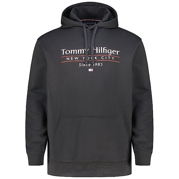 Tommy Hilfiger Hoodie mit Label-Print Farbe schwarz Größe: 5XL günstig online kaufen