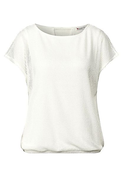 STREET ONE Kurzarmbluse - Sommershirt mit günstig online kaufen