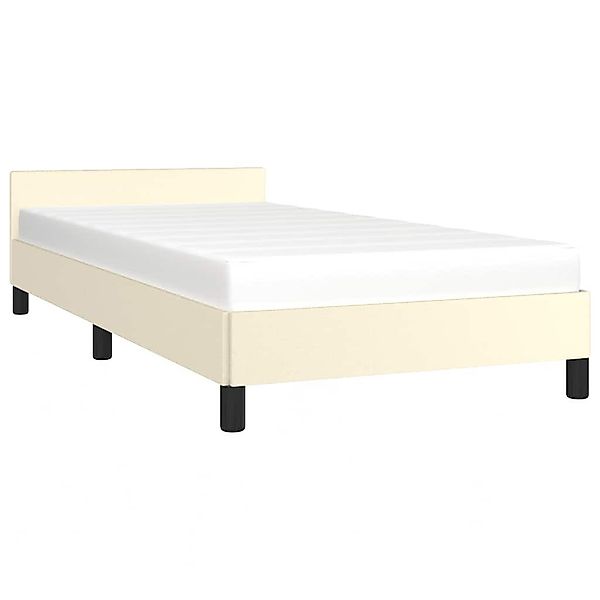 vidaXL Bett Bettgestell mit Kopfteil ohne günstig online kaufen