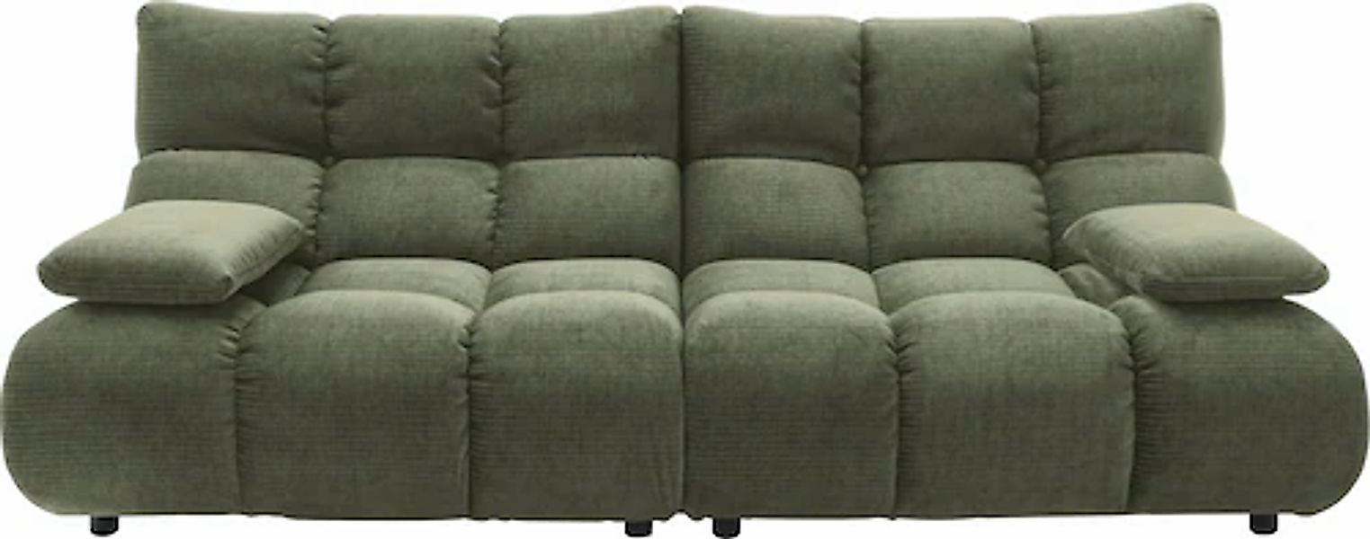 Home affaire 3-Sitzer »Graceland, mit klappbaren Armlehnen, Breite 220cm« günstig online kaufen