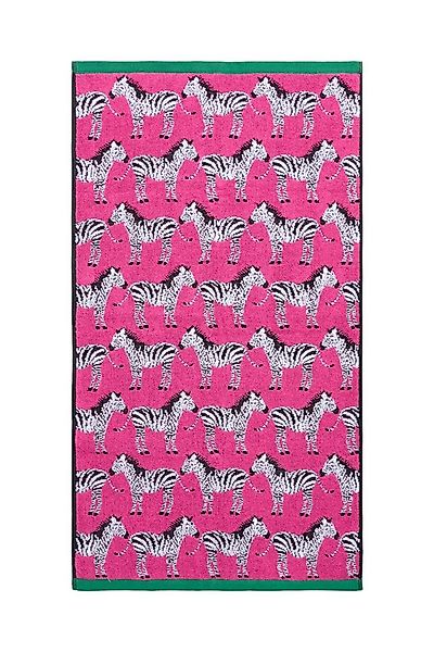 Next Handtuch Handtuch mit Zebramuster aus 100 % Baumwolle, (1-St) günstig online kaufen