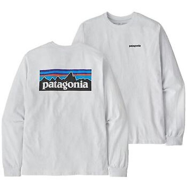 Patagonia  Langarmshirt T-shirt  P-6 Responsibili-tee blanc günstig online kaufen