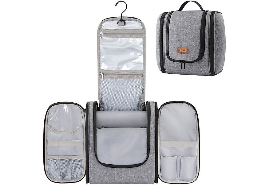 Lifewit Kulturbeutel Große Kulturbeutel, Tragbare Kulturtasche zum Aufhänge günstig online kaufen