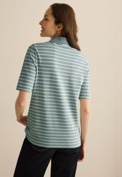 Cecil Poloshirt aus softem Materialmix günstig online kaufen