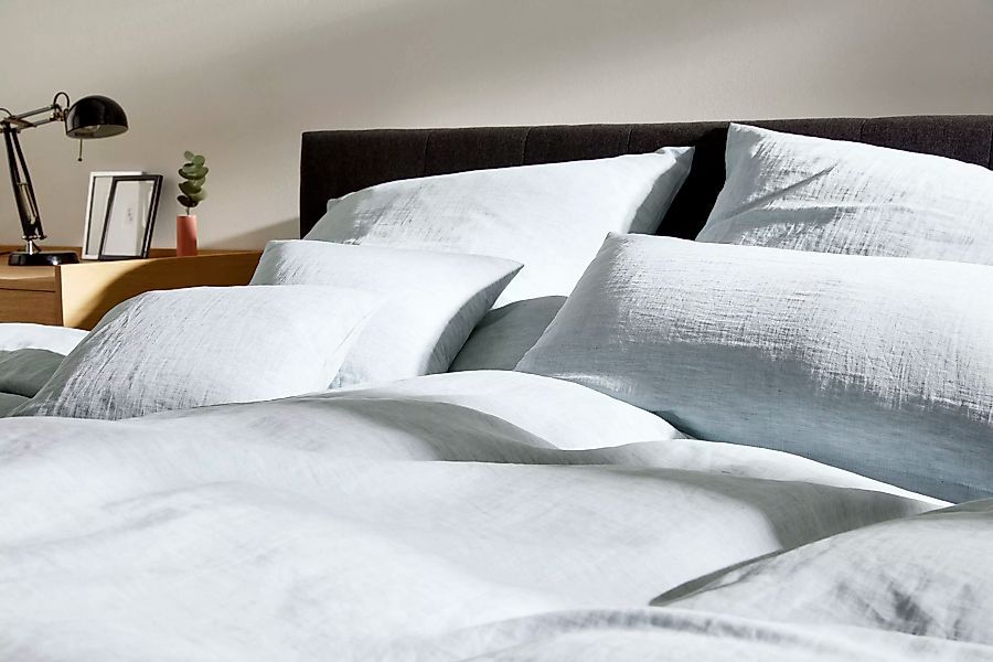 Elegante Bettwäsche »Breeze in Gr. 135x200 oder 155x220 cm«, (2 tlg.) günstig online kaufen