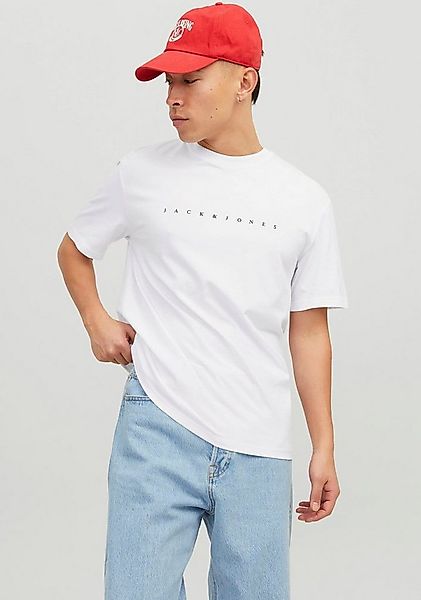 Jack & Jones Rundhalsshirt JJESTAR mit Pigmentprint und Baumwollgefühl mit günstig online kaufen