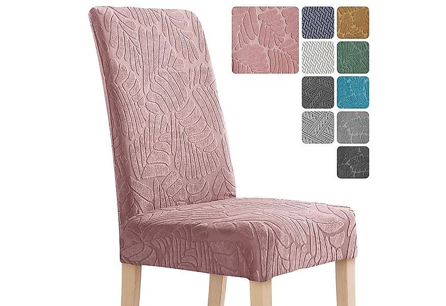 Simloveve Stuhlhusse Stretch Stuhlbezug mit Gummiband Abnehmbar, waschbar, günstig online kaufen