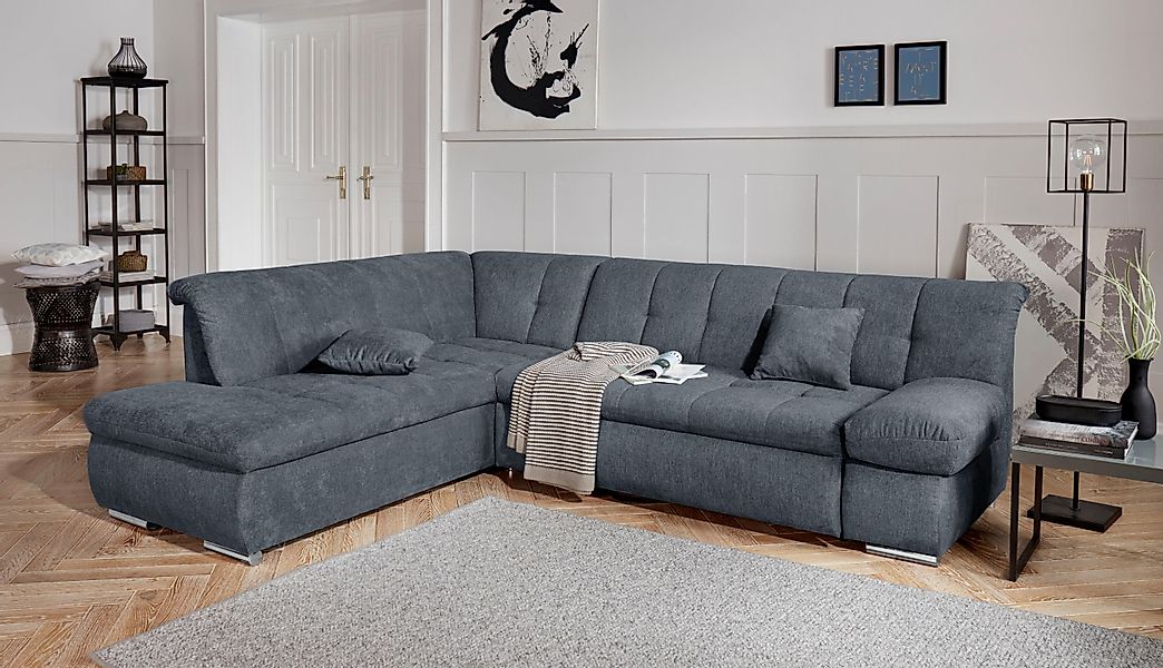DOMO collection Ecksofa »Mona L-Form bequem und komfortabel, Breite 271cm, günstig online kaufen