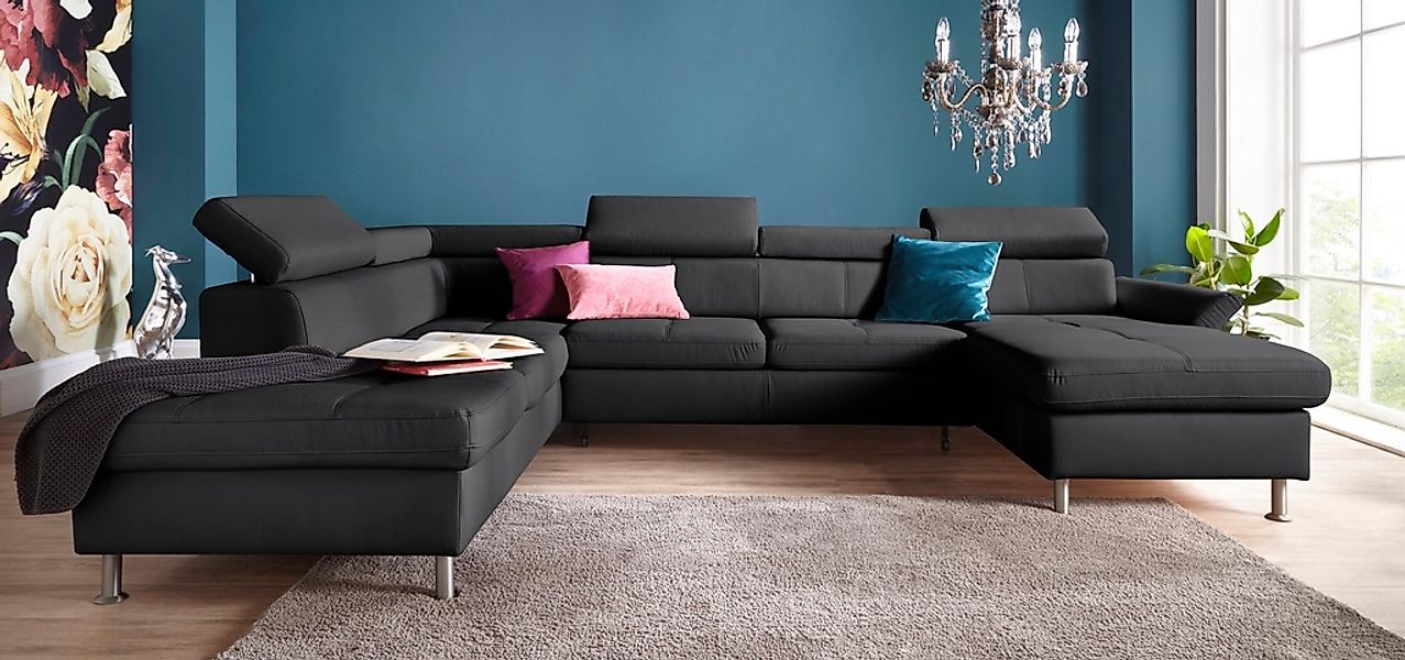exxpo - sofa fashion Wohnlandschaft "Maretto, bequem und komfortabel, aufwe günstig online kaufen