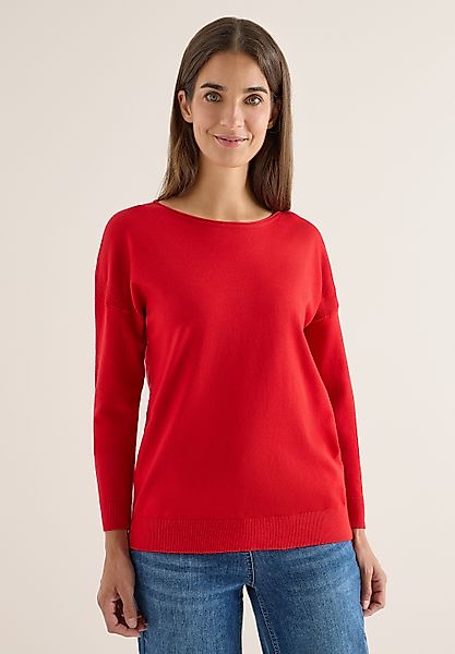 Cecil Strickpullover aus softem Materialmix günstig online kaufen