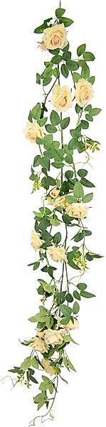 I.GE.A. Kunstblume "Rosenranke", Künstlich Rosengirlande Kunstblumen hängen günstig online kaufen