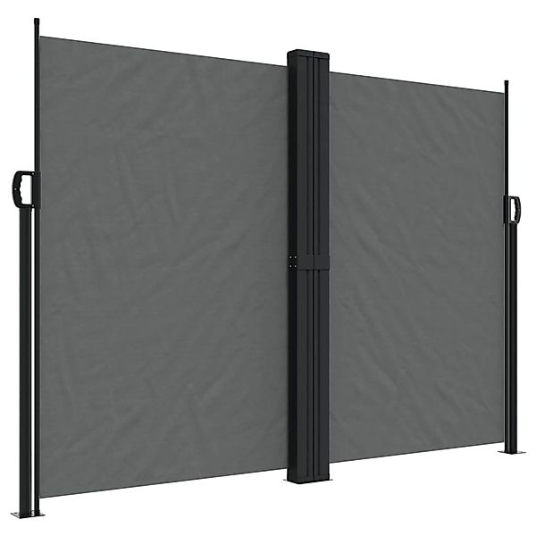 furnicato Seitenmarkise Ausziehbar Anthrazit 180x1200 cm günstig online kaufen