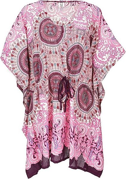 Guru-Shop Longbluse Poncho, Mandala Tunika, Boho Kaftan, Kurzarm.. alternat günstig online kaufen