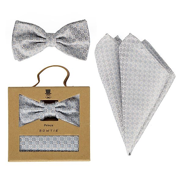 Prince BOWTIE Fliege und Einstecktuch im Set Farbe sand Größe: One Size günstig online kaufen
