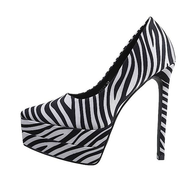 Ital-Design Damen Abendschuhe Party & Clubwear Plateaupumps Pfennig-/Stilet günstig online kaufen